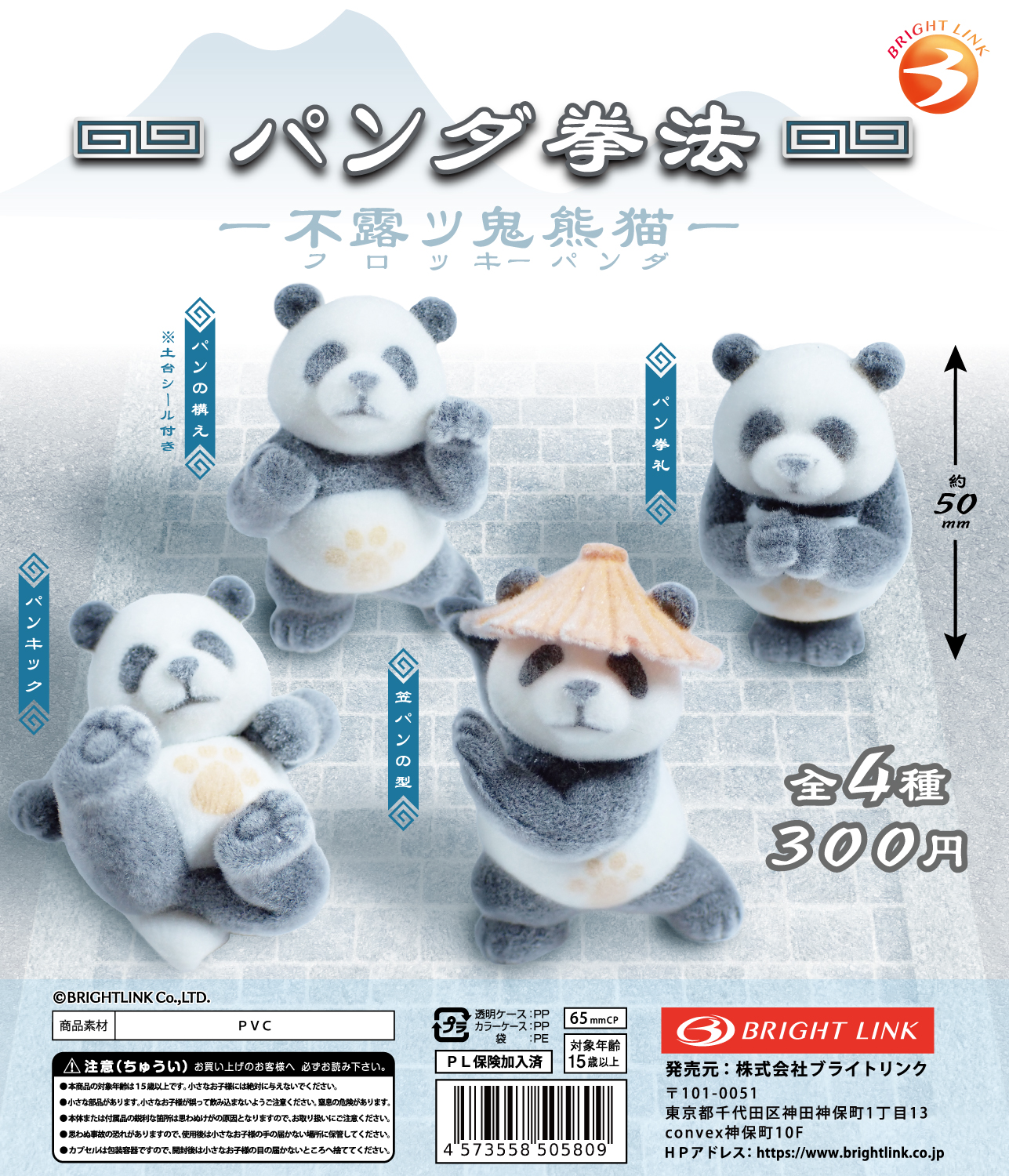 【パンダ拳法　ー不露ツ鬼熊猫ー】